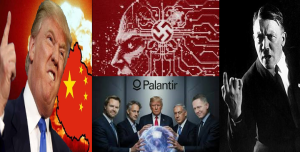 trump y hitler - palantir