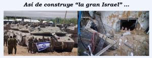 destruccion en palestina por Israel